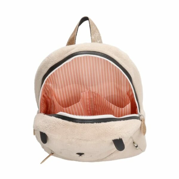 Zebra Metallic Leopard Backpack S Pink