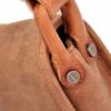 Berba Leather Saddle Bag Barbarossa Coffee