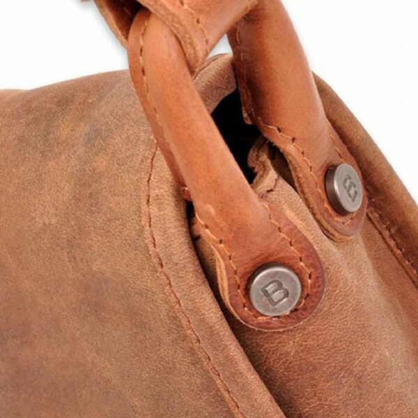 Berba Leather Saddle Bag Barbarossa Coffee