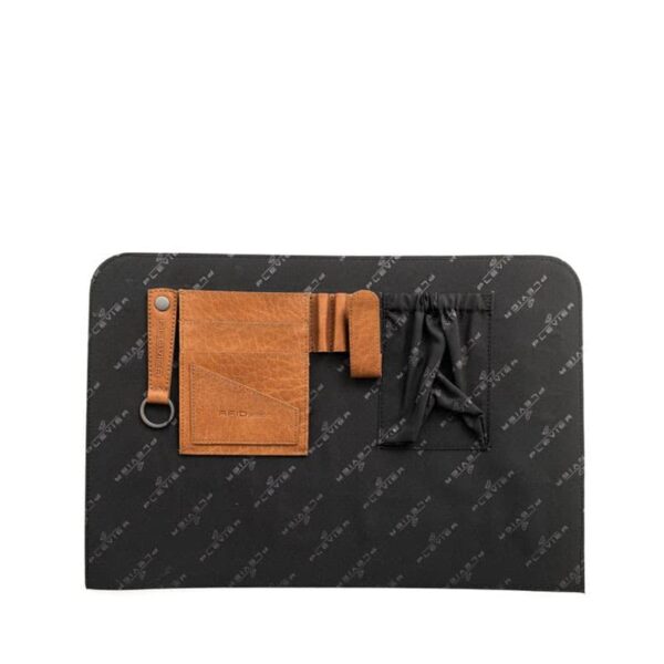Plevier Beryl leren damestas 15.6 inch donkerbruin