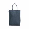 Zebra Trends Natural Handbag Lisa XL Jeans Blue