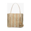 Fred de La Bretoniere Crossbody Grain Leather Beige