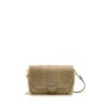 MŌSZ Kris Bag Crossbody Phone Bag Jungle Taupe Shiny Light Gold