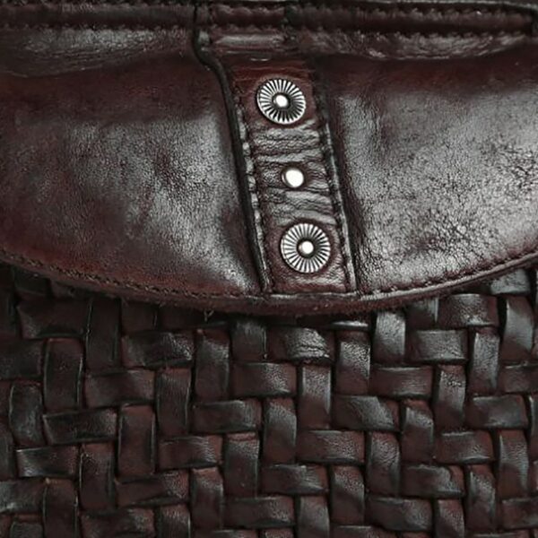 Genicci Rivers Messenger Bag Dark Brown