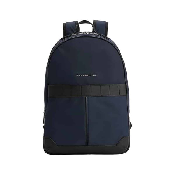 Tommy Hilifger Elevated Nylon Backpack Space Blue