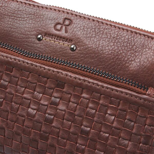 dR Amsterdam Tampa Braided Schoulderbag Black