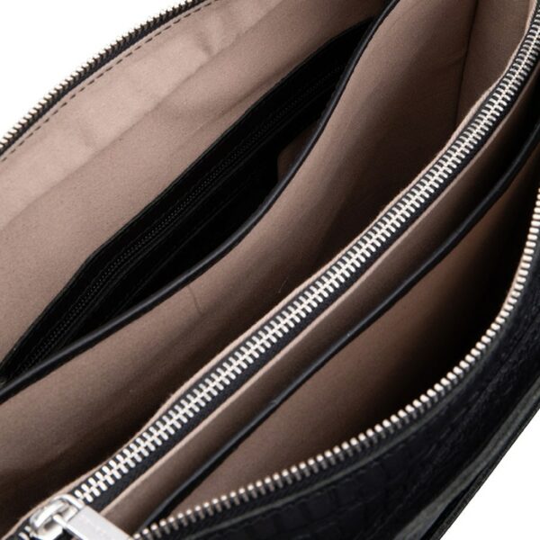 Cowboysbag Laptopbag Elston 13" Croco Black