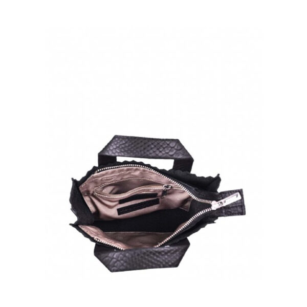 MYOMY My Paper Bag Square Mini Anaconda Black