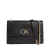 Calvin Klein Dressed Mini Tote Safari Canvas