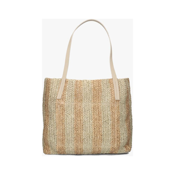 Fred de La Bretoniere Crossbody Grain Leather Beige
