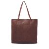 dR Amsterdam Tampa Braided Shopper Brown