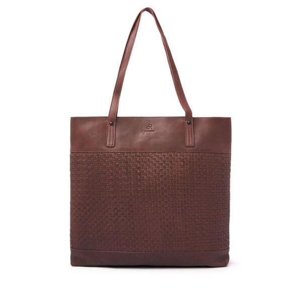 dR Amsterdam Tampa Braided Shopper Black