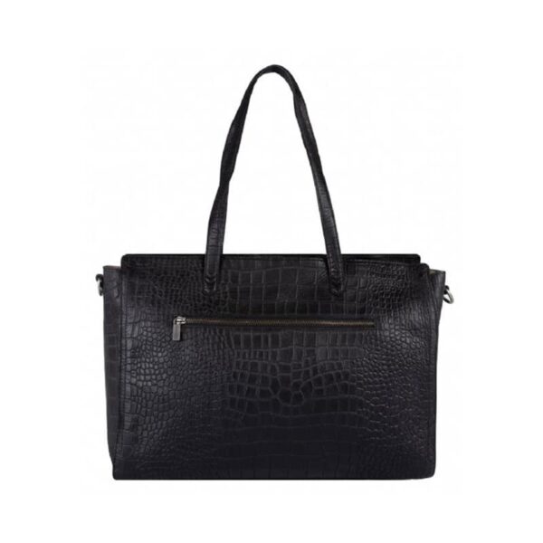 Cowboysbag Diaper Bag Alvanley Croco Black