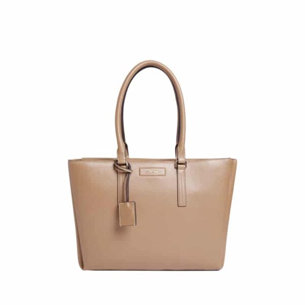 Calvin Klein Slim Tote Dressed Safari Canvas