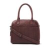 dR Amsterdam Tampa Braided Hand / Shoulderbag Brown