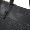 dR Amsterdam Tampa Braided Shopper Black