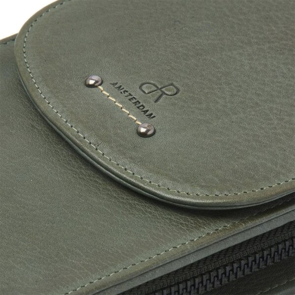 dR Amsterdam Tampa Flap Schoudertas / Portemonnee Green