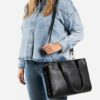 Cowboysbag Laptopbag Elston 13" Croco Black