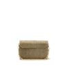 MŌSZ Kris Bag Crossbody Phone Bag Jungle Taupe Shiny Light Gold