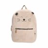 Zebra Metallic Leopard Backpack S Pink