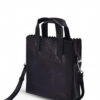 MYOMY My Paper Bag Square Mini Anaconda Black