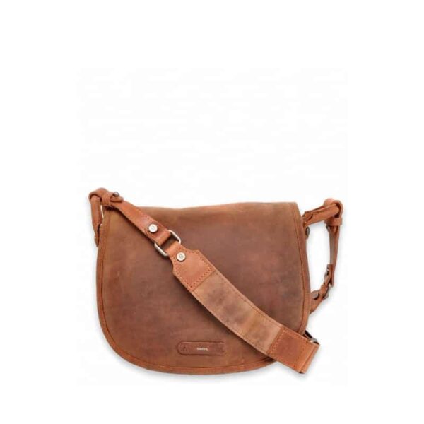 Berba Leather Saddle Bag Barbarossa Coffee