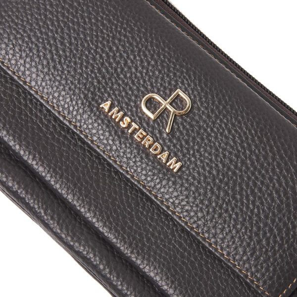 dR Amsterdam Mint Shoulderbag Anthracite