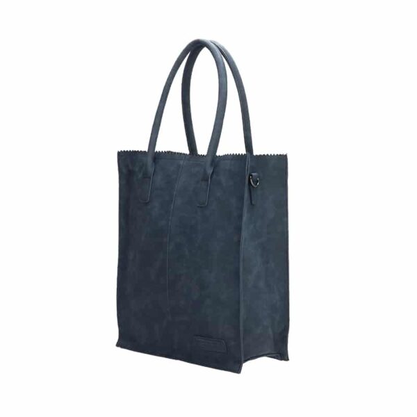 Zebra Trends Shopper Natural Bag Rosa Olijf