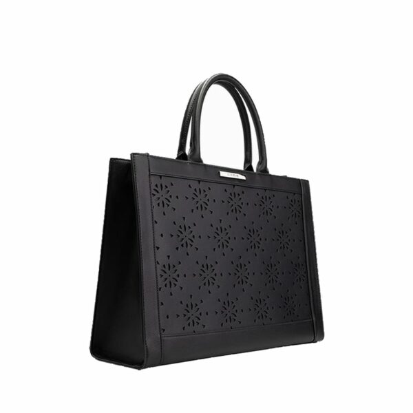 NIKKIE Small Handle Shoulderbag Black Denim