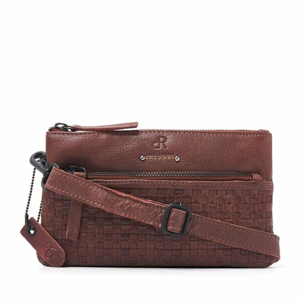 dR Amsterdam Tampa Braided Schoulderbag Black