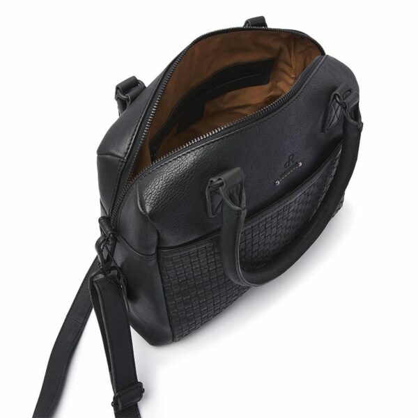 dR Amsterdam Tampa Braided Hand / Shoulderbag Brown