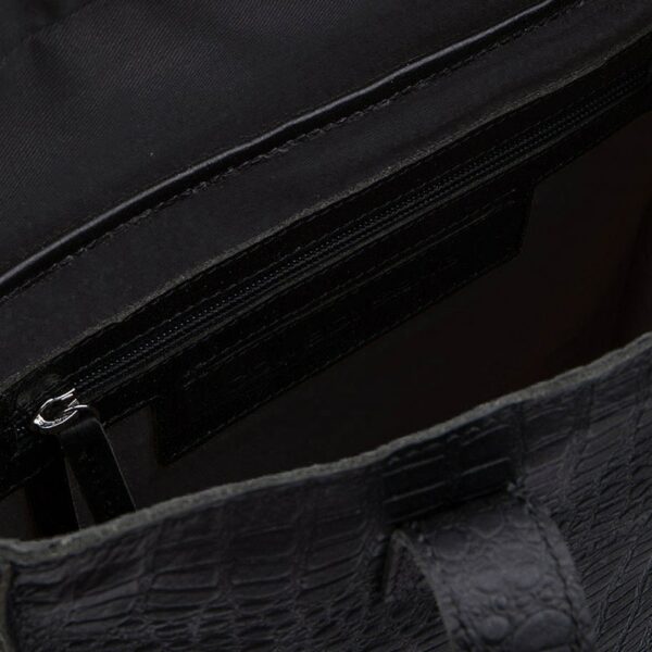 Cowboysbag Laptop Bag Buckley 13" Croco Black