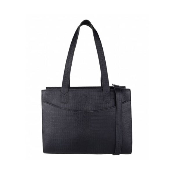 Cowboysbag Laptopbag Elston 13" Croco Black