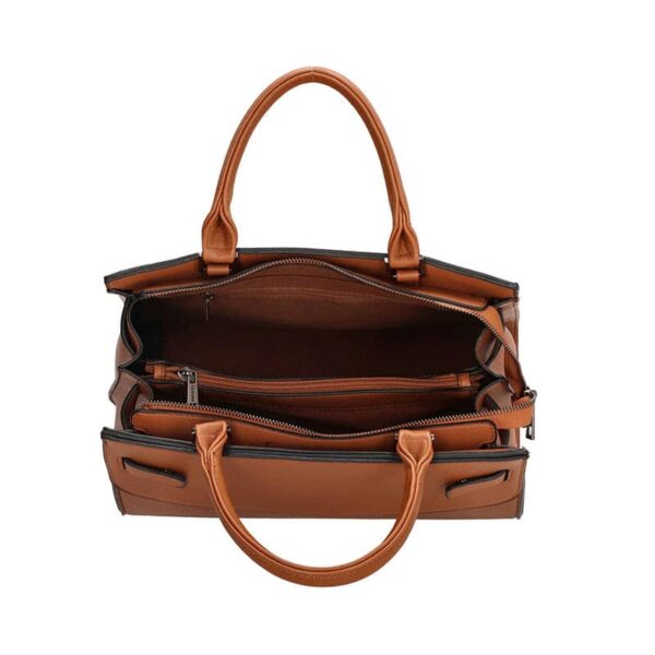 Charm London Oxford Handbag Cognac
