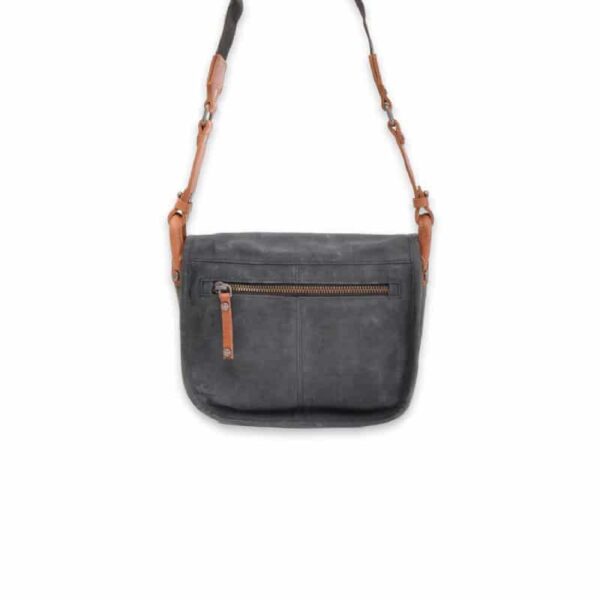 Berba Leather Saddle Bag Barbarossa Navy