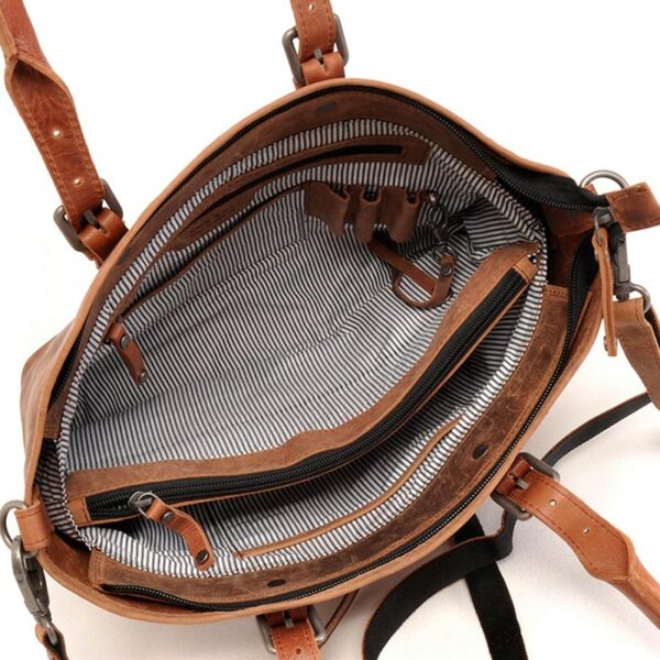 Berba Stretto Shopper Small Bottle Green