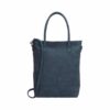 Zebra Trends Natural Bag Kartel Shopper Jeans Blue