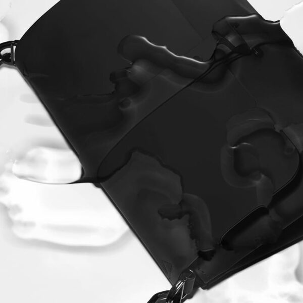 Gaston Luga Splash Toiletry Bag Black