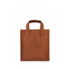 MYOMY My Paper Bag Square Mini Hunter Cognac