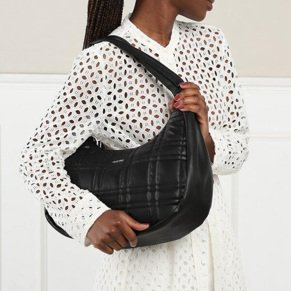 Calvin Klein Touch Hobo Bag Black