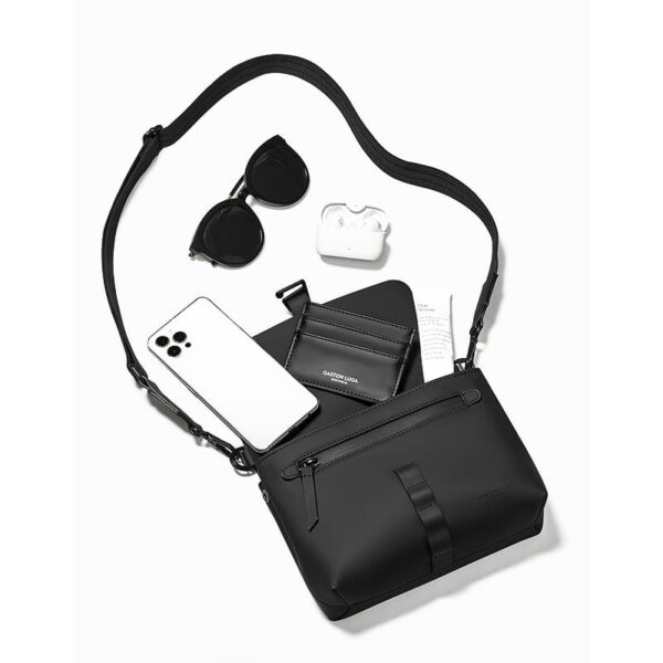 Gaston Luga Splash Toiletry Bag Black