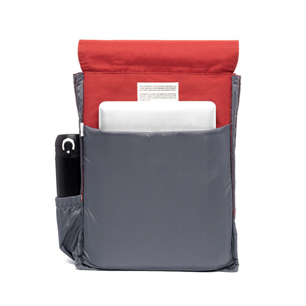 Lefrik Handy Backpack Metal Red