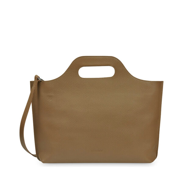 MYOMY My Paper Bag Carry Handbag Rambler Amber Green