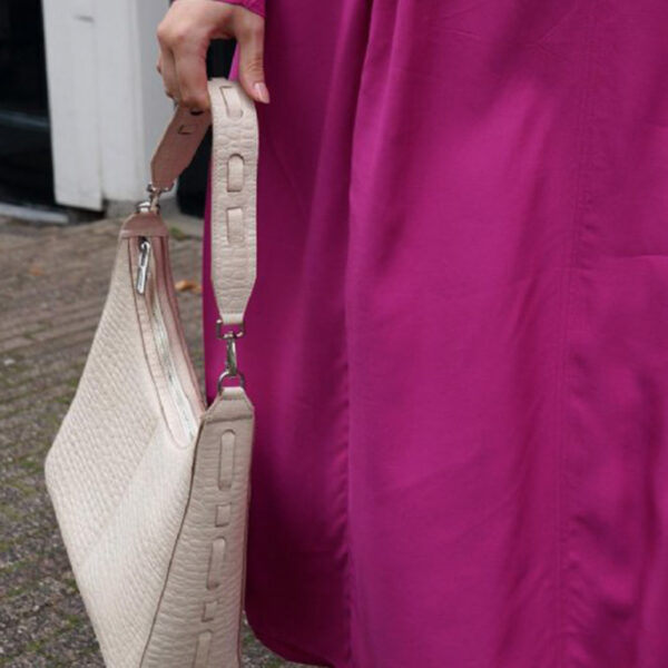 MYOMY Lima Hobo Croco Off White