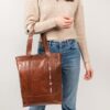 Cowboysbag x Dapper Maentje Shopper Gibbous 13 inch Cappucino