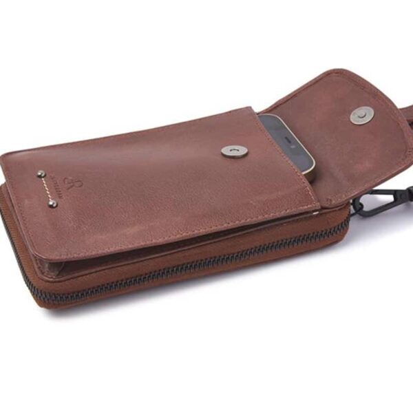 dR Amsterdam Tampa Schoudertas / Portemonnee Brown