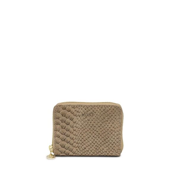 MŌSZ Phoebe Handbag Jungle Taupe Shiny Light Gold