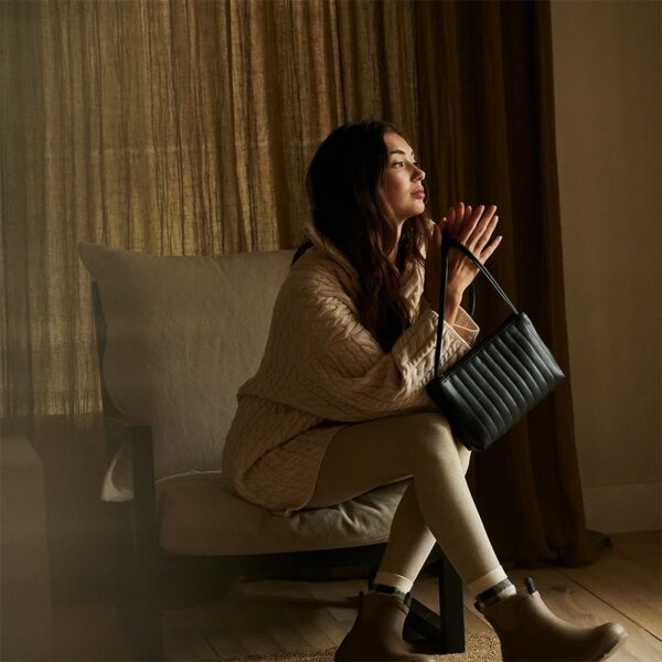 Monk & Anna Mori Shoulderbag Black