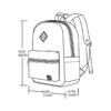YLX Oriole Backpack Kids Flint Gray Formula 1