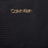 Calvin Klein Ck Must Shoulder Bag Md Lizard Black